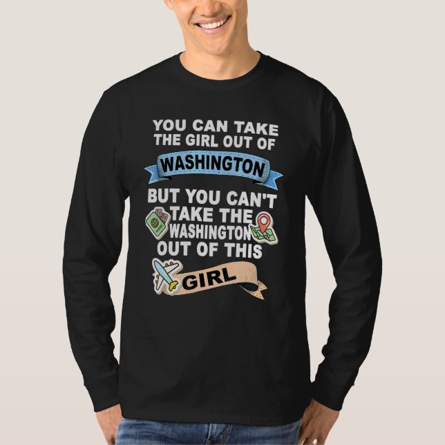 Girl from Washington DC T-Shirt (Front)