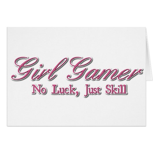 Girl Gamer (Front Horizontal)