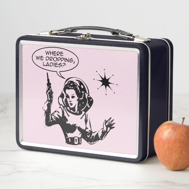 Girl Gamer  Metal Lunch Box (In Situ)