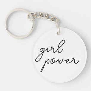 Girl Gang   Girl Power Feminist Cute Accessory Keychain