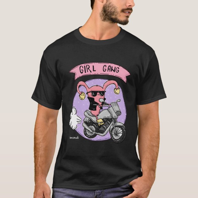 Girl Gang Uterus Feminist T-Shirt (Front)