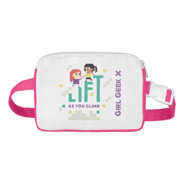 Girl Geek X: Lift as You Climb Fannypack (Front)