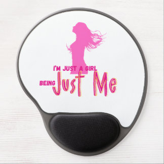 girl gel mouse pad