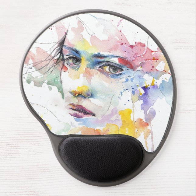 girl gel mouse pad (Front)