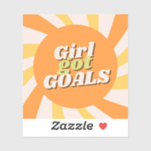 Girl Goals Sticker