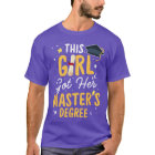 Girl Got Her Masters Degree Graduation Mastered It