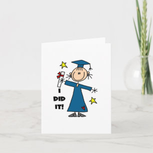 Girl Graduate Card