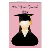 Girl Graduate Clip-Art (Front)