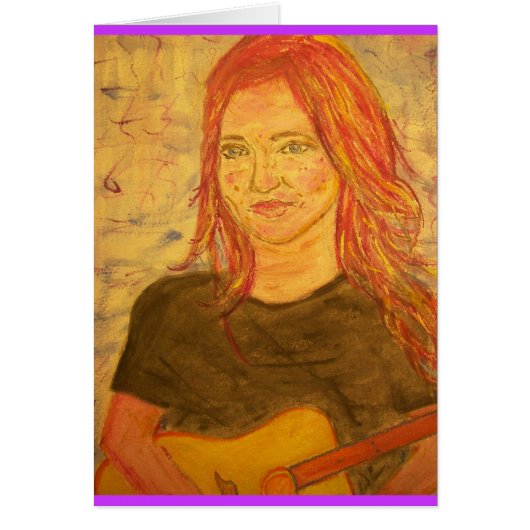 Girl & Guitar Cards (Front)