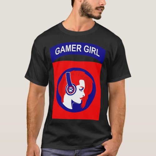 Girl Head Logo T_Shirt