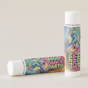Girl Hip Hop Dance Birthday Party favor Lip Balm