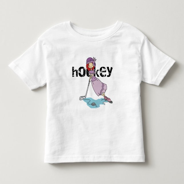 Girl Hockey Player T-shirts and Gifts (Front)