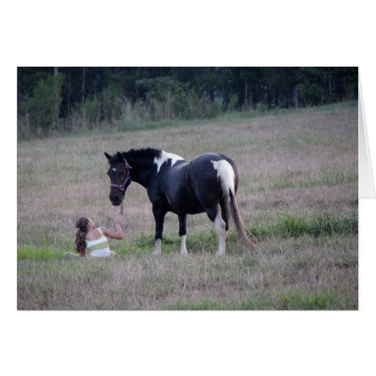 girl & horse cards (Front Horizontal)