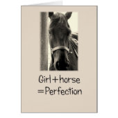 Girl + Horse = Perfection (Front)