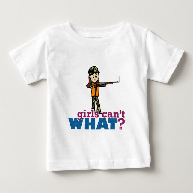 Girl Hunting Baby T-Shirt (Front)