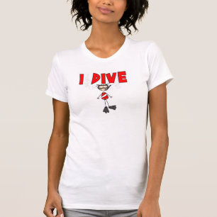 Girl I Dive T-shirts and Gifts