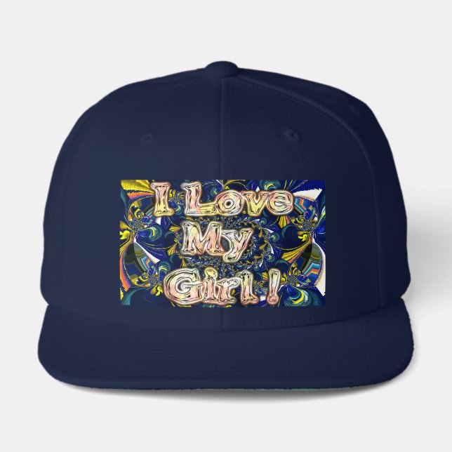 Girl I love You Customize Product Visor (Front)