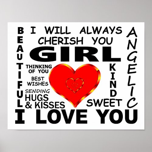 Girl I Love You Poster