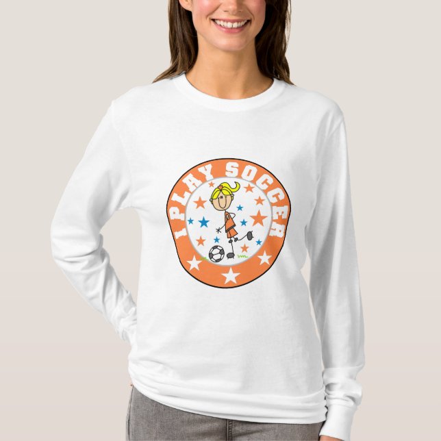 Girl I Play Soccer T-shirts and Gifts (Front)