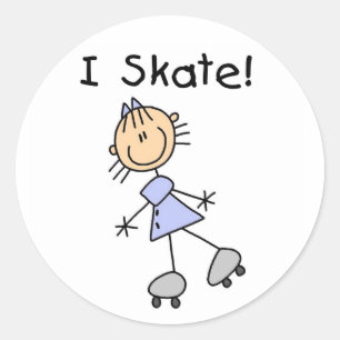 Girl I Skate Stickers Sticker