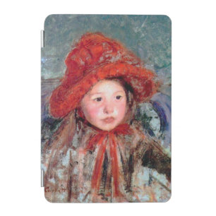 Girl in a Large Red Hat, Mary Cassatt iPad Mini Cover