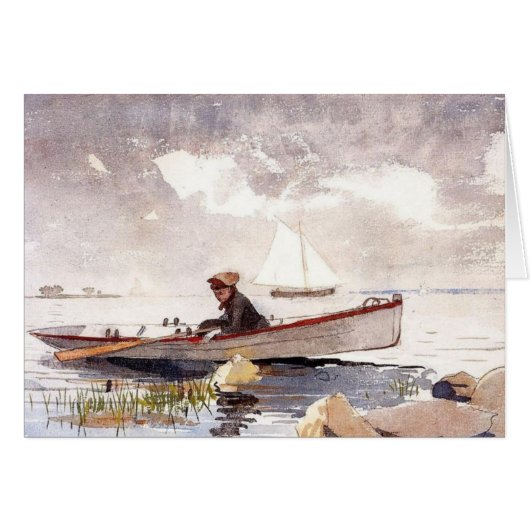 Girl in a Punt Cards (Front Horizontal)