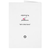 Girl in Black Beret Cards (Back)
