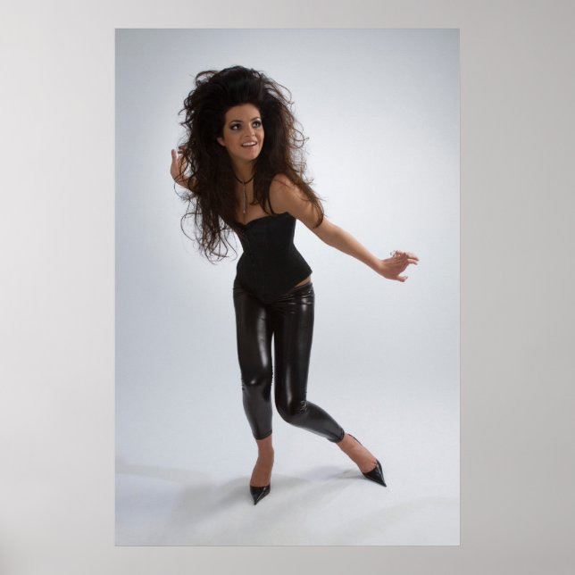 Girl in black poster (Front)