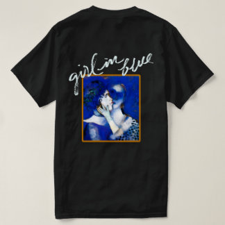 GIRL IN BLUE UNISEX T-SHIRT