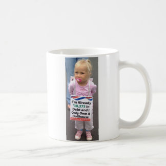 Girl In Debt Owns Only Doll House, Left-handed Coffee Mug