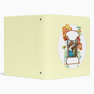 Girl in Garden Binder