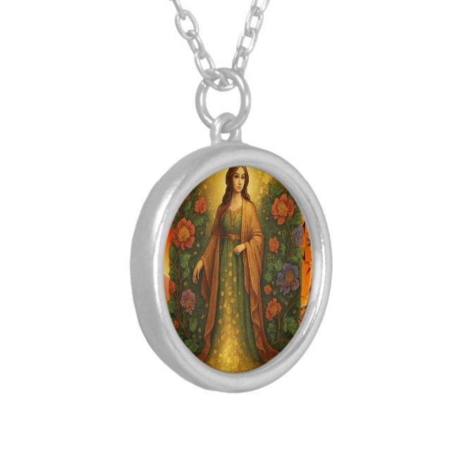 Girl in Garden Necklace (Front Left)