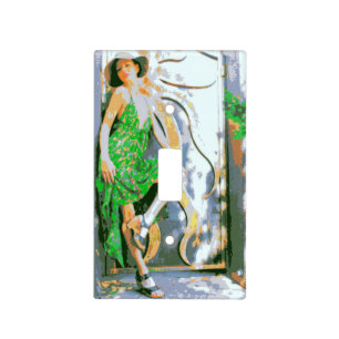 girl in green dress cover