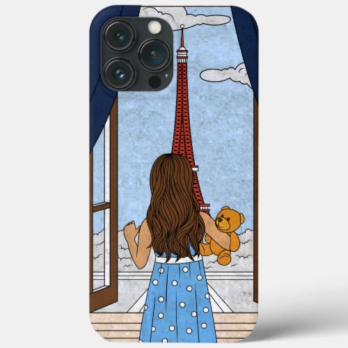 Girl In Paris iPhone 13 Pro Max Case