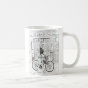 girl in Paris Coffee Mug