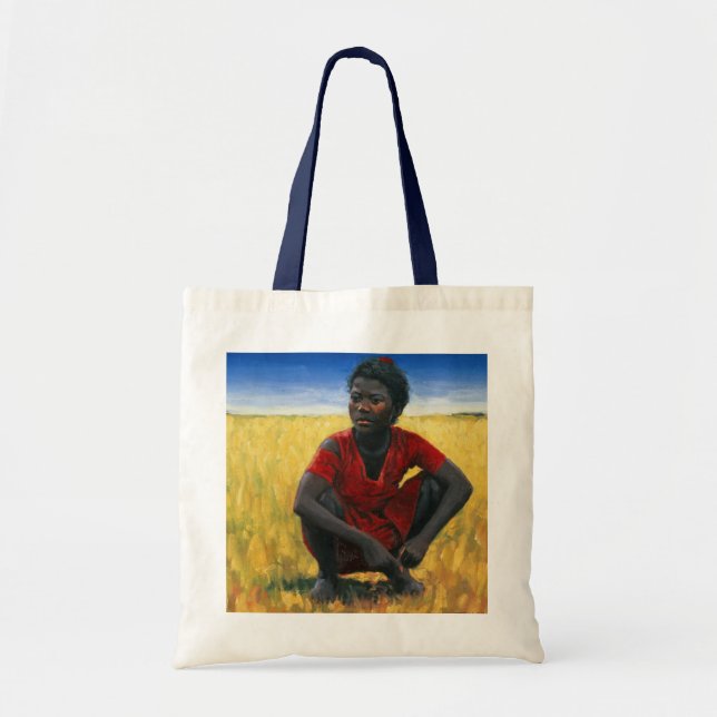 Girl in Red 1992 Tote Bag (Front)