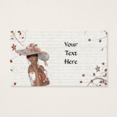 Girl in summer hat (Back)