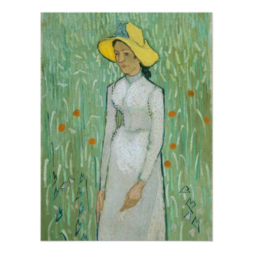 Girl in White by Vincent van Gogh Poster