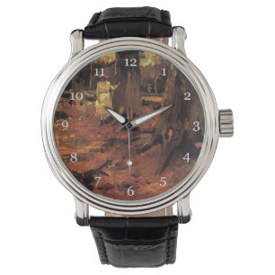 Girl in white in the woods, Vincent van Gogh Watch