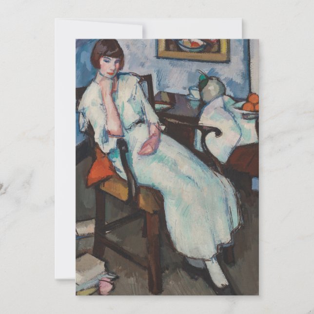 Girl in White | Samuel John Peploe (Front)