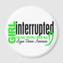 Girl Interrupted 1 Lyme Disease Magnet