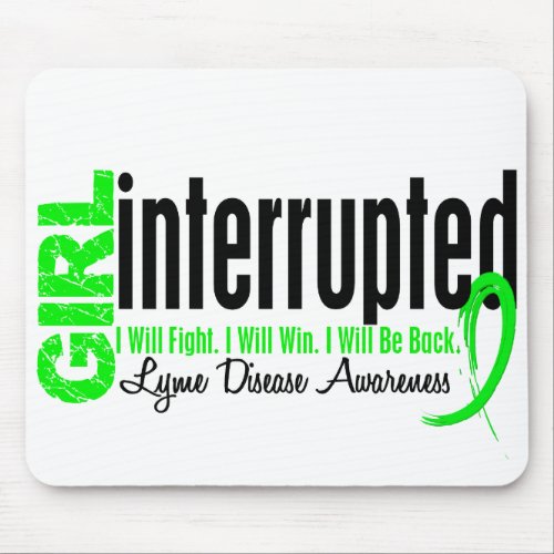 Girl Interrupted 1 Lyme Disease Mouse Pad