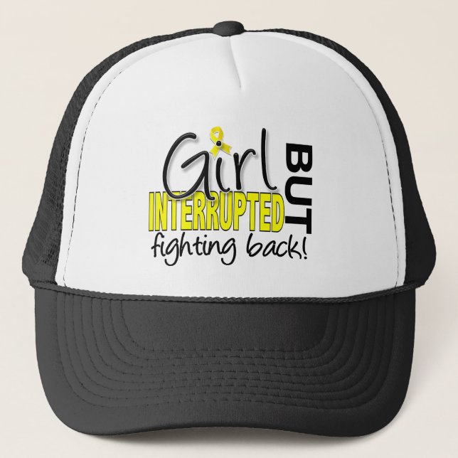 Girl Interrupted 2 Endometriosis Trucker Hat (Front)