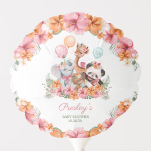 Girl Jungle Safari Balloon