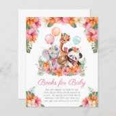 Girl Jungle Safari Books for Baby (Front/Back)