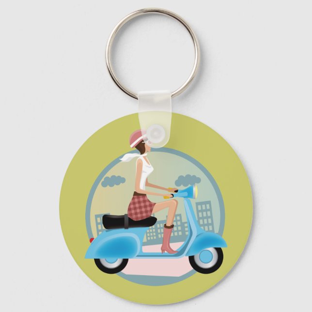 Girl Keychain (Front)