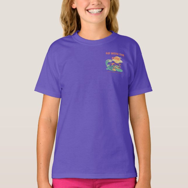 Girl/Kids Energy Flow Lessons Learn T-Shirt (Front)