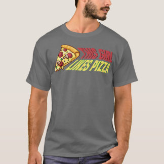 Girl Likes Pizza Hobby Pizza Chef Premium T-Shirt