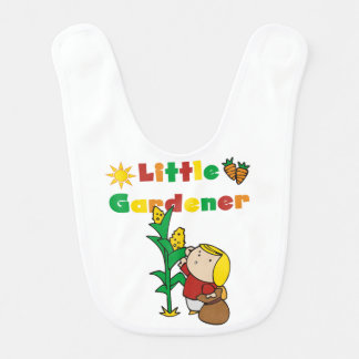 Girl Little Gardener Baby Bib
