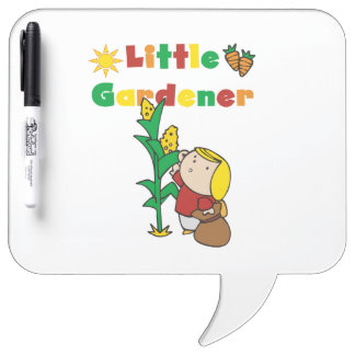 Girl Little Gardener Dry Erase Board